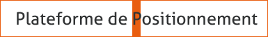 Plateforme de positionnement
